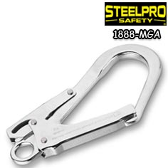 تصویر قلاب بزرگ استیل فولادی اتوماتیک Steelpro Safety مدل HALCON